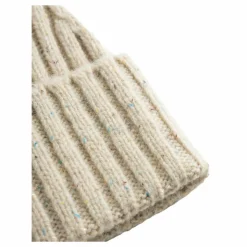 Wells Fleck Rib Beanie Light Sand