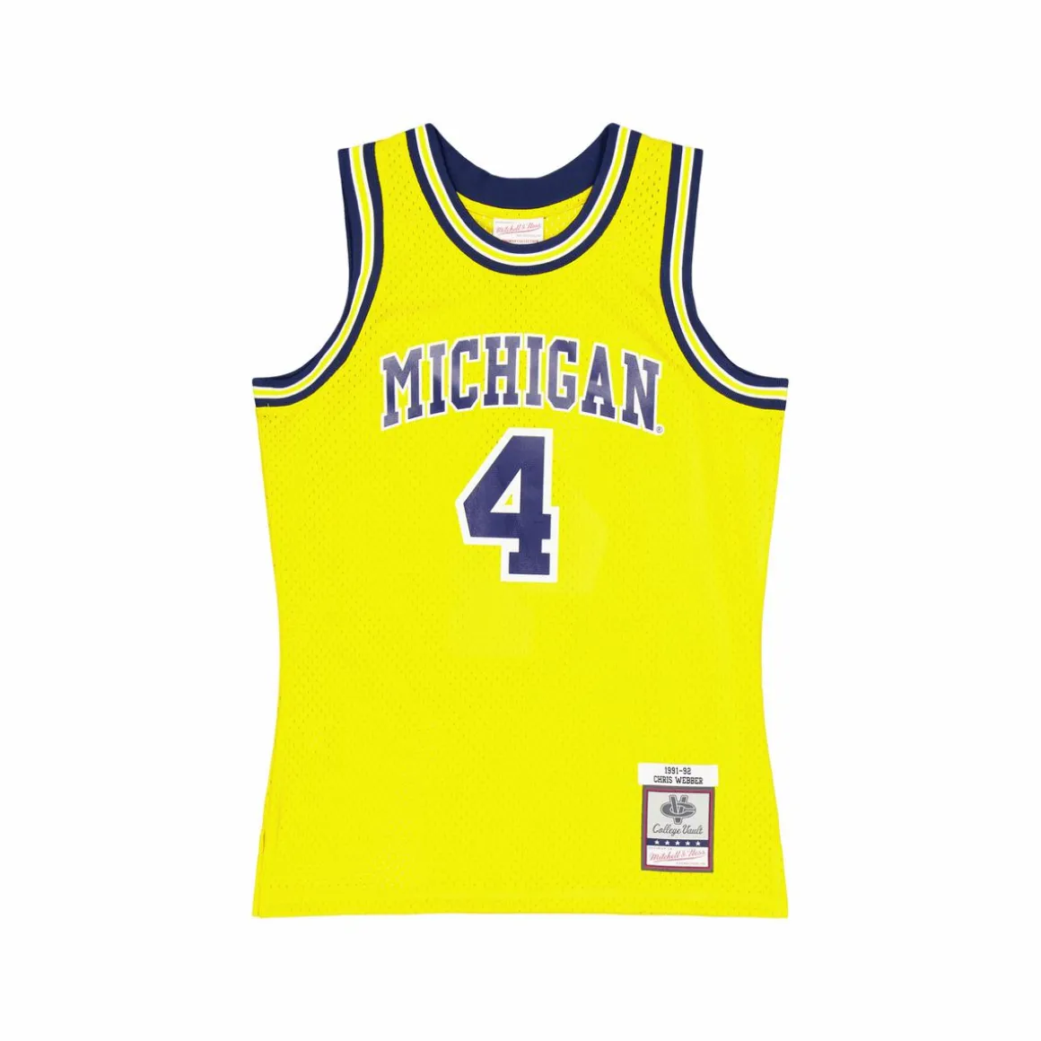 Wolverines Swingman Jersey Web Yellow