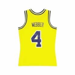 Wolverines Swingman Jersey Web Yellow