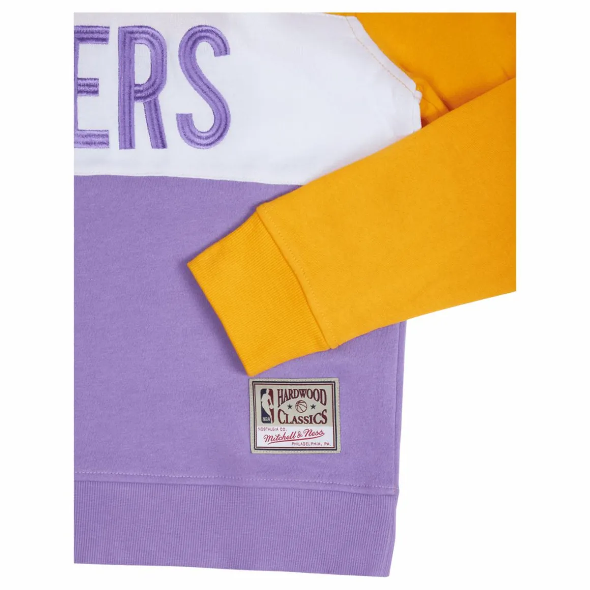 Women's Lakers Color Block Crew 2.0