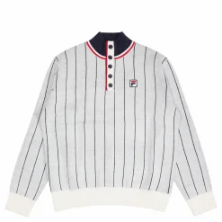 Zanjan Knit Pullover Pin Stripes Aop