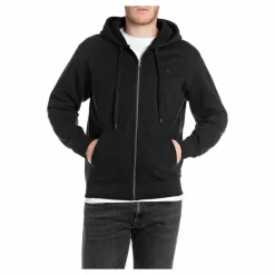 Zip Hoodie 098 Black