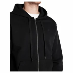 Zip Hoodie 098 Black
