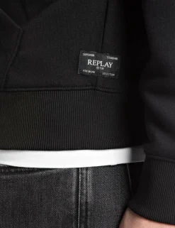 Zip Hoodie 098 Black