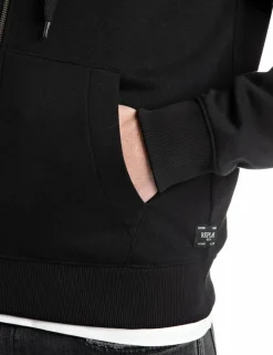 Zip Hoodie 098 Black