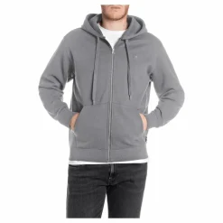 Zip Hoodie 093 Lead Grey