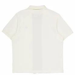 Zip Polo Shirt Light Ecru